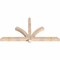 Ekena Millwork Redmond Smooth Timber Gable Bracket, Douglas Fir, 72"W x 39"H x 3 1/2"D x 3 1/2"F, 13/12 Pitch GBW072X39X0404RED00SDF - alternate 4